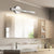 Modern Knurled Texture Led Bathroom Vanity Light Swiveling Head