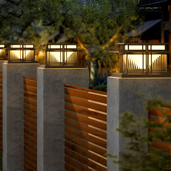 Ip65 Solar Post Caps Lights Ha076039