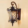 Retro Pattern Outdoor Wall Lamp Ha083047