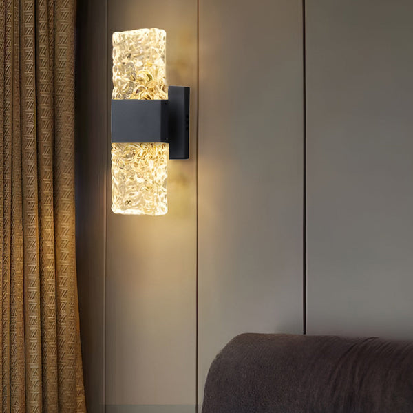 Creative Crystal Up And Down Lights Led Electroplated Modern Wall Sconces