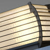 Black Lattice Hardiwred Solar Outdoor Post Pier Mount Light
