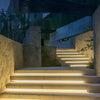 24V Waterproof Recessed Silicone Side Emitting Flat Led Strip Lights For Step And Deck Lighting