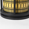 Round Solar Fence Post Lights Ha079569