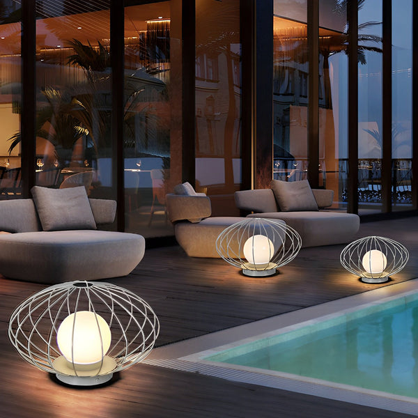 Mushroom Cage Shape Outdoor Lights Li002434