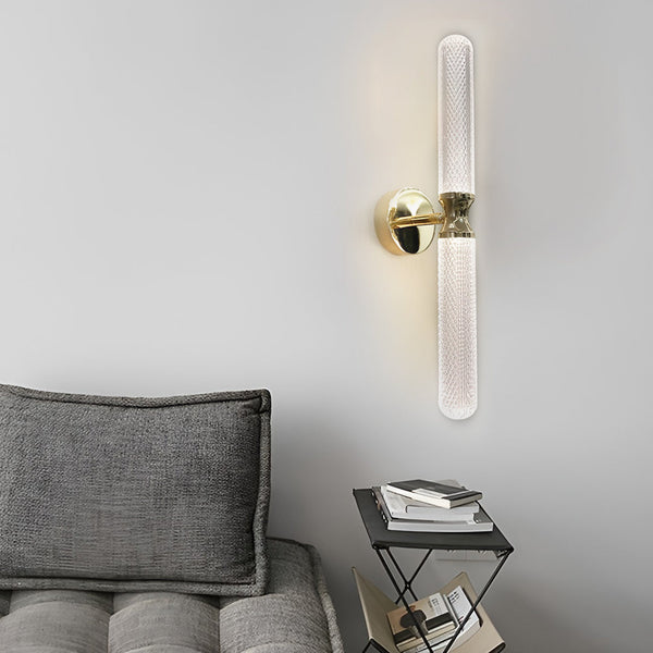 Minimalist Strip Three Step Dimming Light Led Modern Wall Sconces Lighting