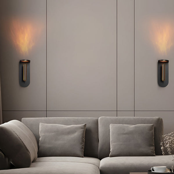 3W Led Flame Effect Light Nordic Wall Lamp