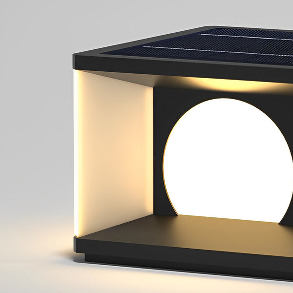 Square Modern Solar Post Caps Lights Li002118