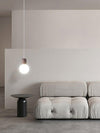 Acrylic Two Ball Pendant Light