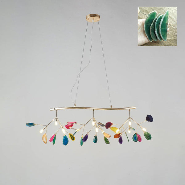 Agate Flake Chandelier