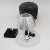 Modern Aluminum Pendant Light with Adjustable Aim, Integrated LED for Kitchen Island and Dining Room