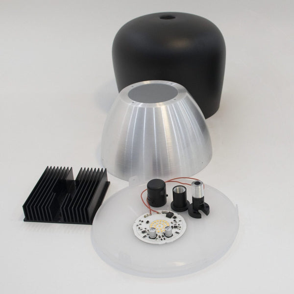 Modern Aluminum Pendant Light with Adjustable Aim, Integrated LED for Kitchen Island and Dining Room