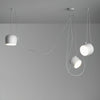 Modern Aluminum Pendant Light with Adjustable Aim, Integrated LED for Kitchen Island and Dining Room