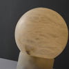 Alabaster Ball Table Lamp