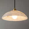Alabaster Dome Pendant Lamp