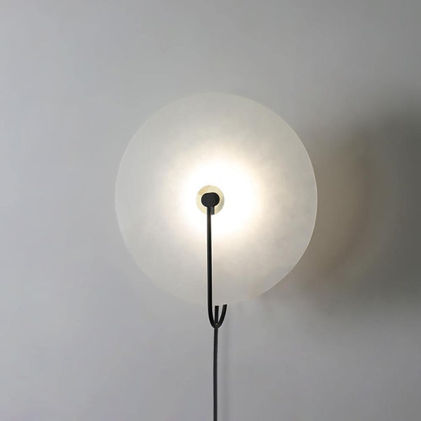 Alabaster Led Plug In Wall Lamp