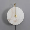 Alabaster Led Plug In Wall Lamp