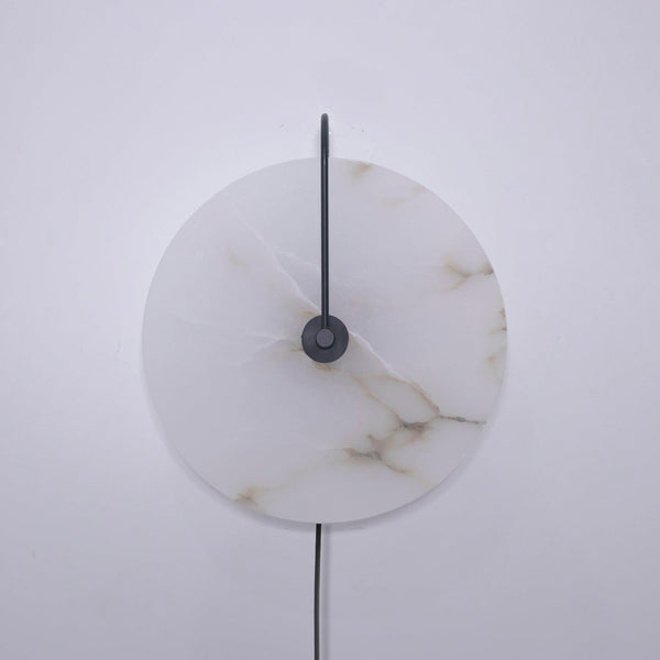 Alabaster Led Plug In Wall Lamp