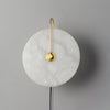 Alabaster Led Plug In Wall Lamp