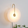 Alabaster Led Plug In Wall Lamp