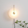 Alabaster Led Plug In Wall Lamp