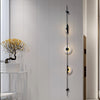 Alabaster Vertical Plug In Wall Sconce
