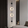 Alabaster Vertical Plug In Wall Sconce