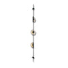 Alabaster Vertical Plug In Wall Sconce