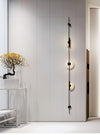 Alabaster Vertical Plug In Wall Sconce