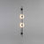 Alabaster Orb Vertical Wall Sconce