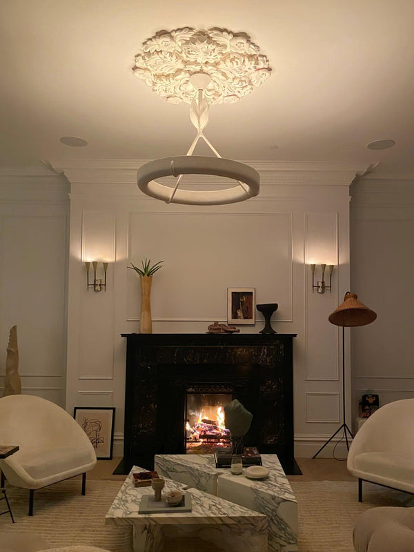 Alta Plaster Chandelier