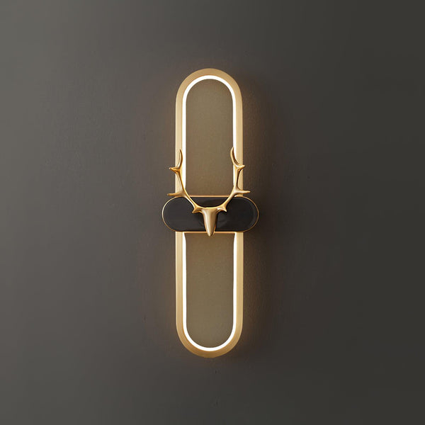 Antlers Halo Wall Lamp