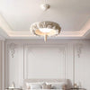 Artistic Carved Plaster Chandelier
