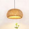 Bamboo Braided Pendant Lamp