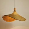 Bamboo Weave Hat Pendant Light