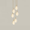 Ceramic Flower Pendant Light
