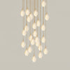 Ceramic Flower Pendant Light