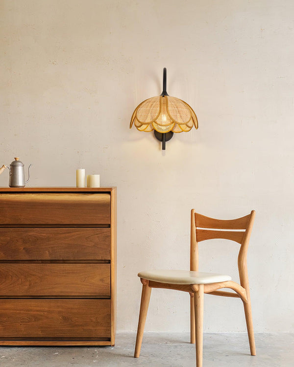 bloom-rattan-wall-lamp