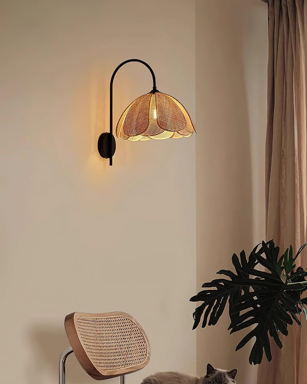 bloom-rattan-wall-lamp