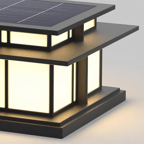 Boilyn Solar Outdoor Pillar Light