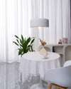 White Bottle Cap Pendant Light, Modern Minimalist Hanging Lamp for Kitchen Island and Dining Room