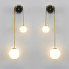 Brass Arc Wall Light