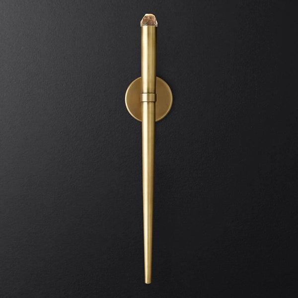 brass-cone-wall-lamp