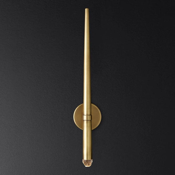 brass-cone-wall-lamp