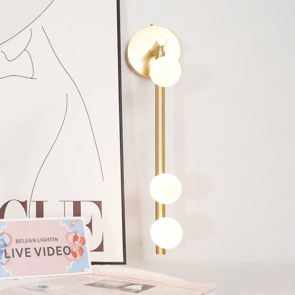 Brass Tube Wall Lamp