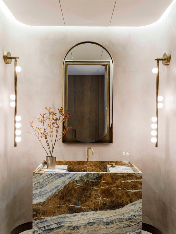 Brass Tube Wall Lamp