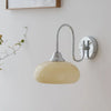 Calypso Bauhaus Curved Glass Wall Lamp | Mid-Century Modern Sconce