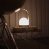 Carrie Built In Battery Table Lamp