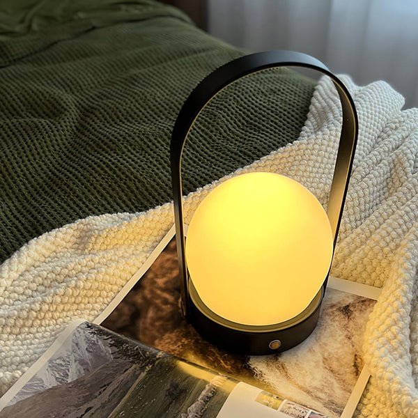 Carrie Built In Battery Table Lamp