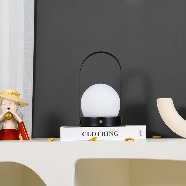 Carrie Built In Battery Table Lamp