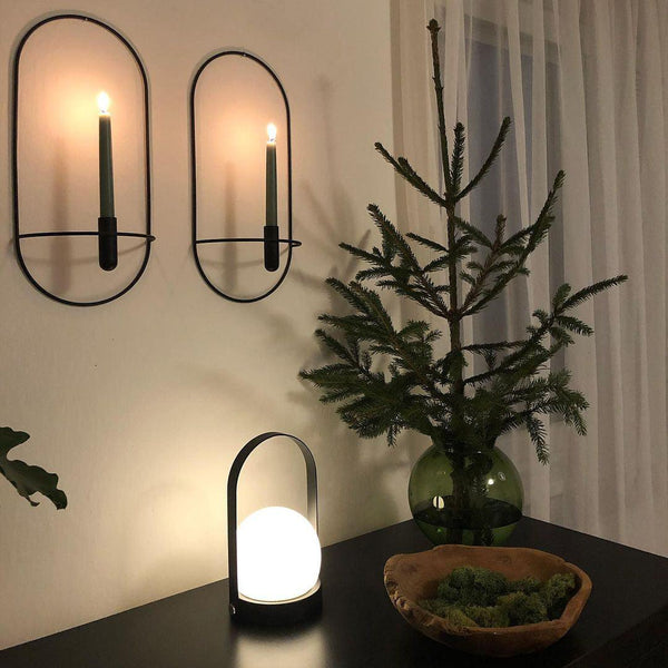 Carrie Built In Battery Table Lamp